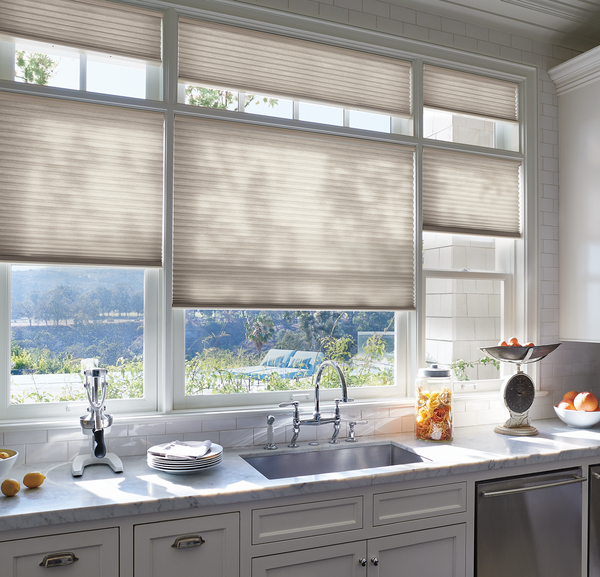 Duette® Honeycomb Shades in the Kitchen