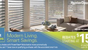 Window Treatment Rebates