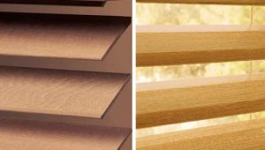 Faux Wood Compared to Genuine Wood Blinds