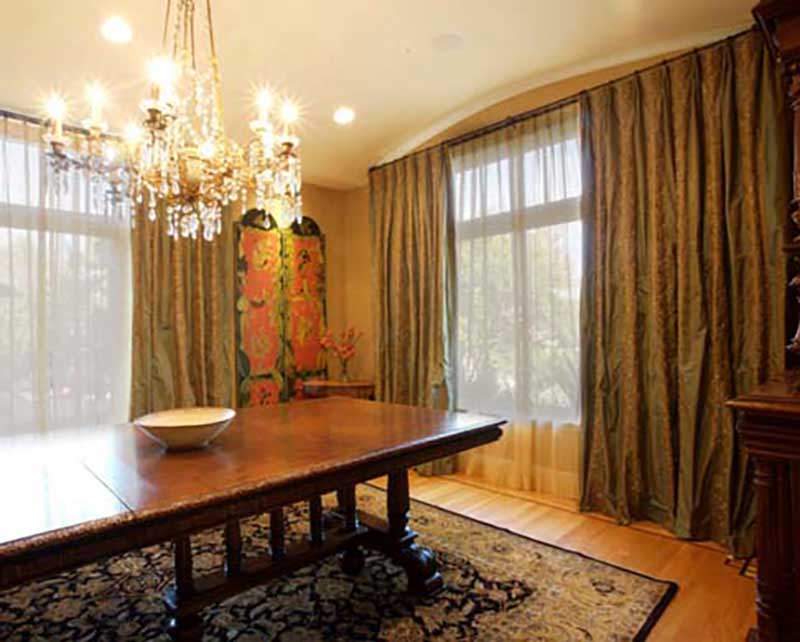 Custom Drapery Los Angeles - Interiors Window Treatments - Los Angeles